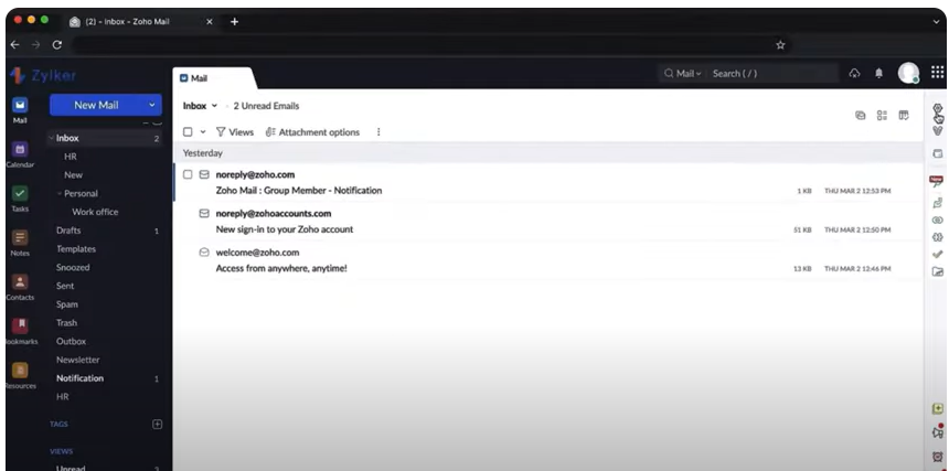 2 Streamline Communication & Eliminate Email Overload with Zoho Workplace