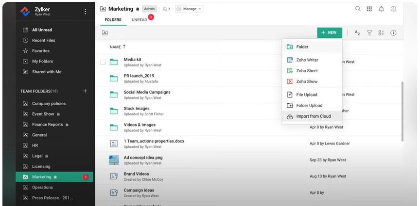 5 Reduce Inbox Clutter, Boost Efficiency, and Improve Teamwork with Zoho Workplace